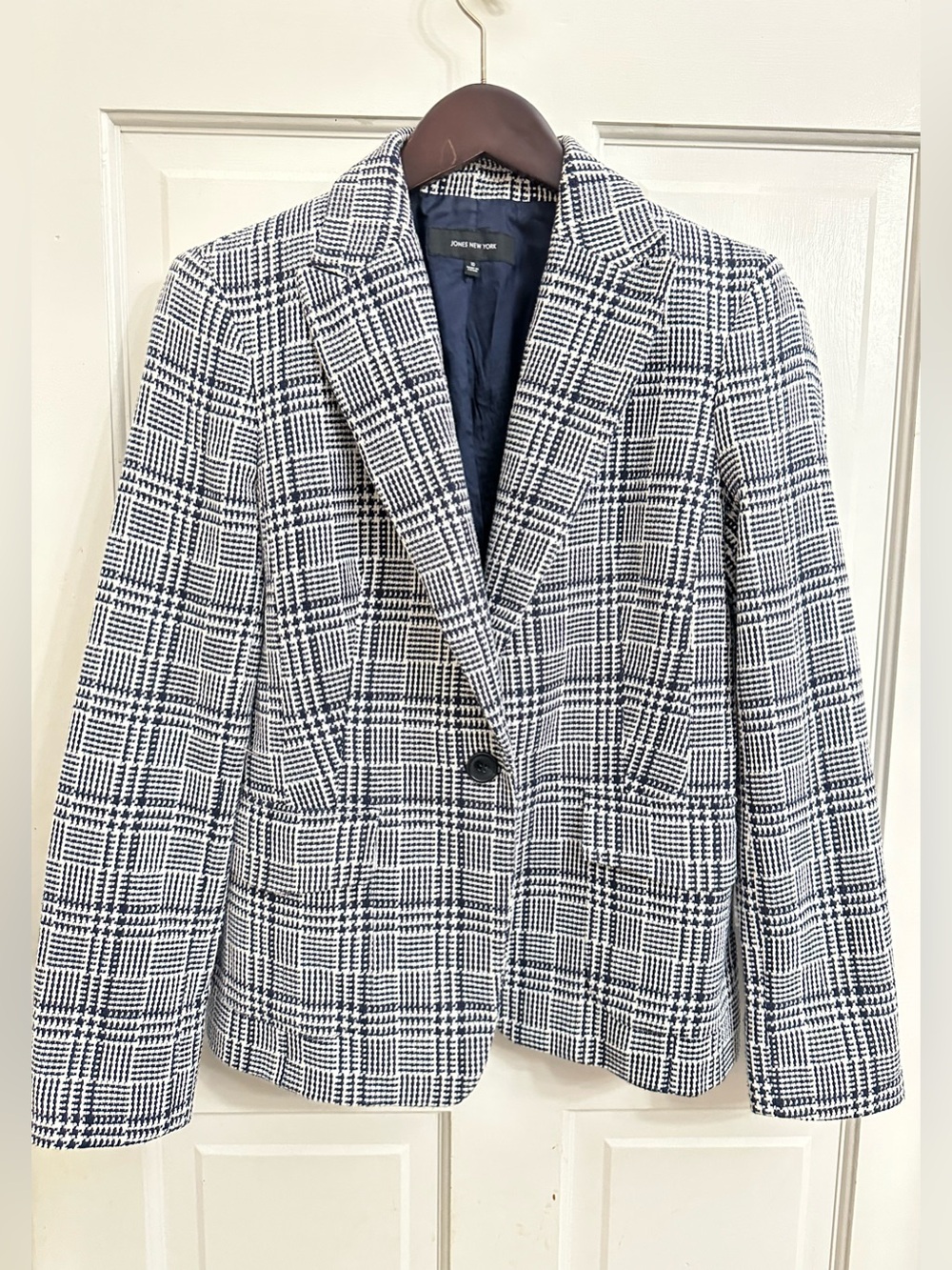 Jones New York Glenn Plaid Blazer